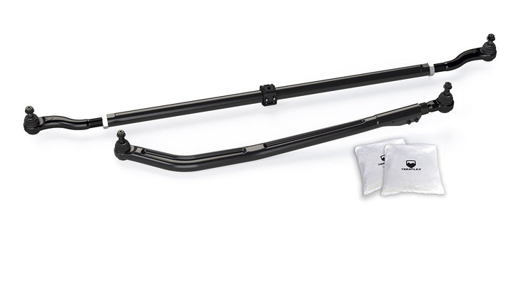 JL/JT Teraflex HD Forged Drag Link Kit & HD Chromoly Tie Rod Kit (0–6” Lift)