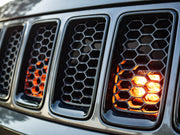 4x4 Fabworks 11-21 Jeep Grand Cherokee WK2 LED Grille Kit #10J029